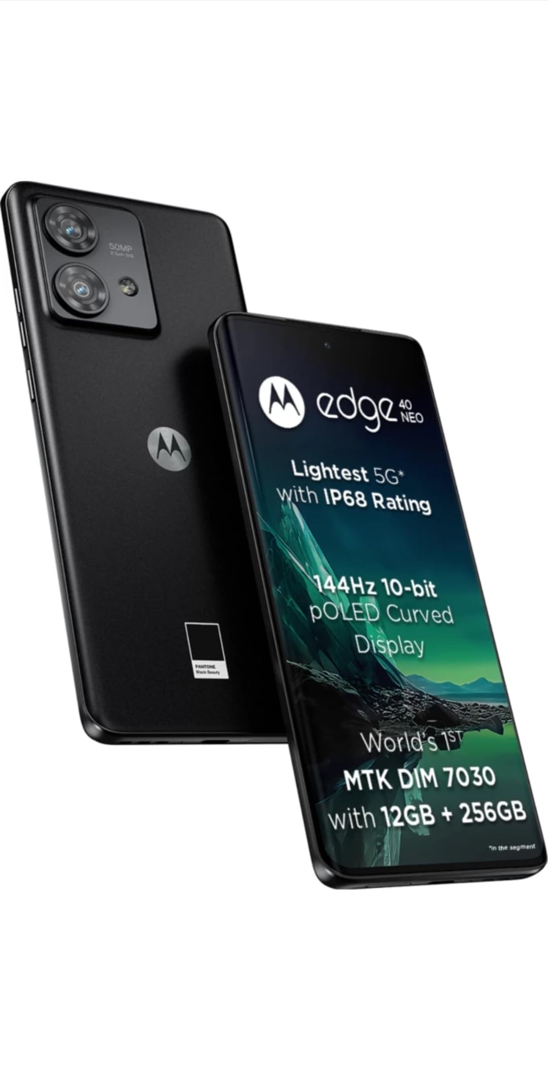 Motorola Edge 40 Neo (Black Beauty, 256 GB) (12 GB RAM